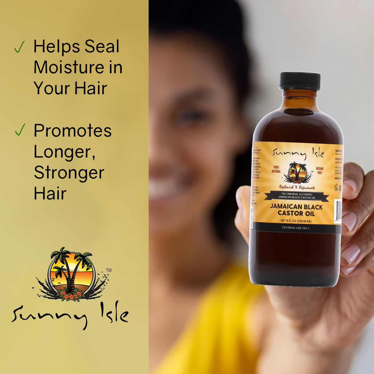 Sunny Isle Jamaican Black Castor Oil - Kenya