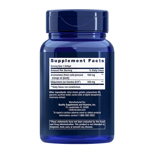 Super-Absorbable CoQ10 (Ubiquinone) with d-Limonene - Kenya
