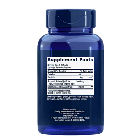 Super CLA Blend with Sesame Lignans - Kenya