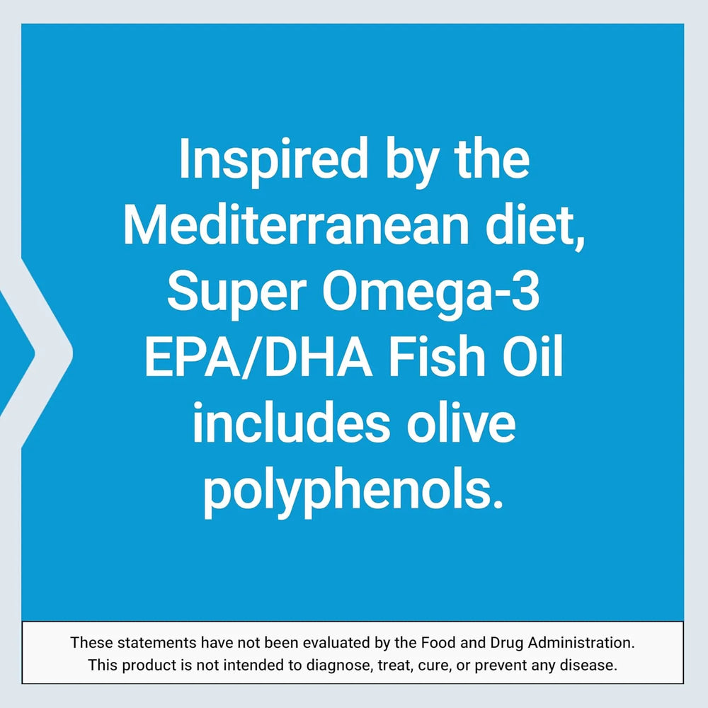 Super Omega-3 EPA/DHA Fish Oil - Kenya