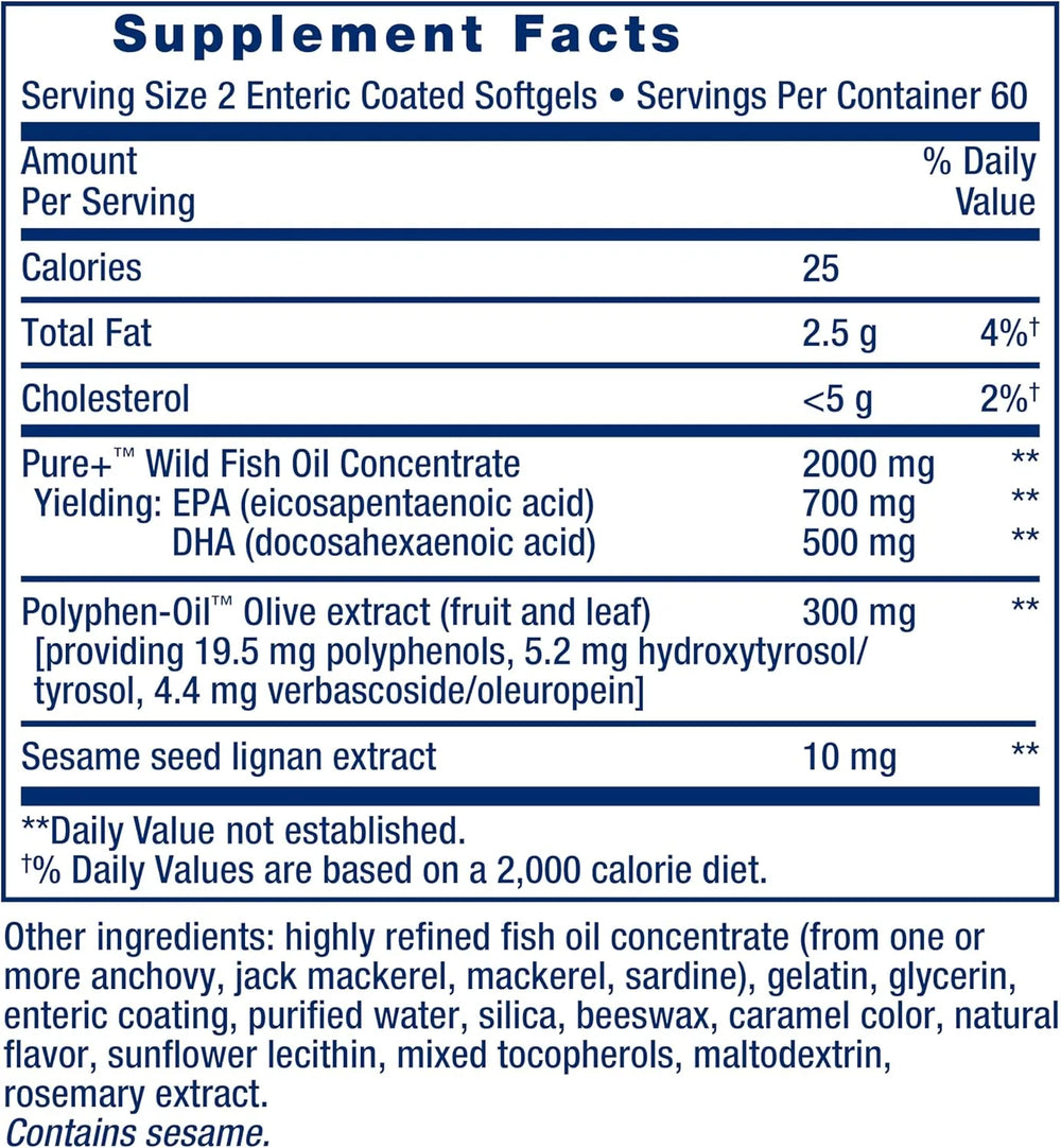 Super Omega-3 EPA/DHA Fish Oil - Kenya