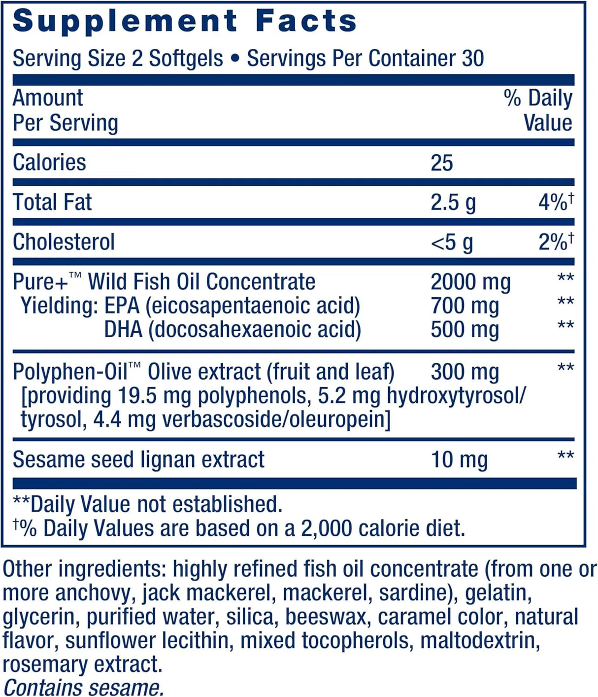 Super Omega-3 EPA/DHA Fish Oil - Kenya