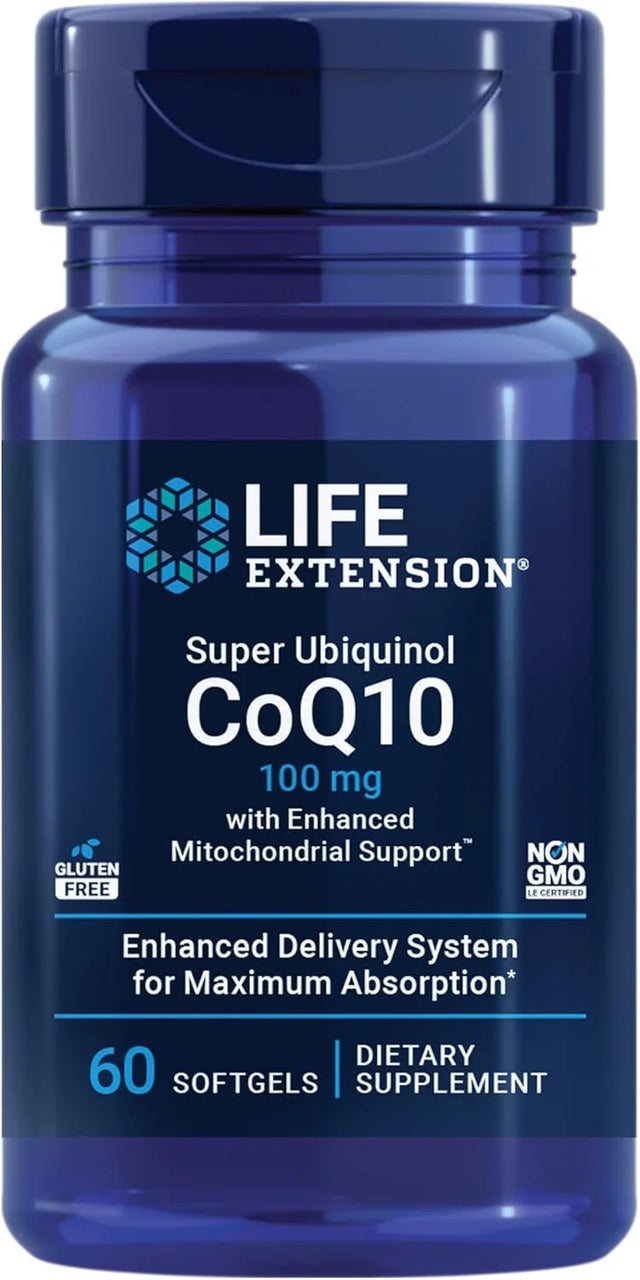 Super Ubiquinol CoQ10 100mg 60 softgel - Kenya
