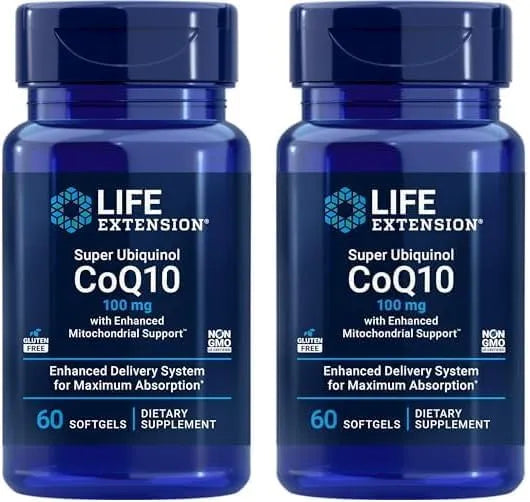 Super Ubiquinol CoQ10 100mg 60 softgel - Kenya