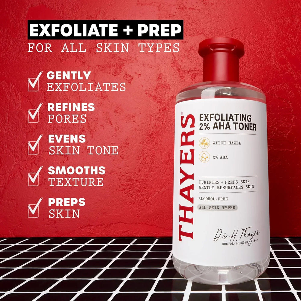 Thayers 2% AHA Exfoliating Toner with Glycolic Acid - Kenya