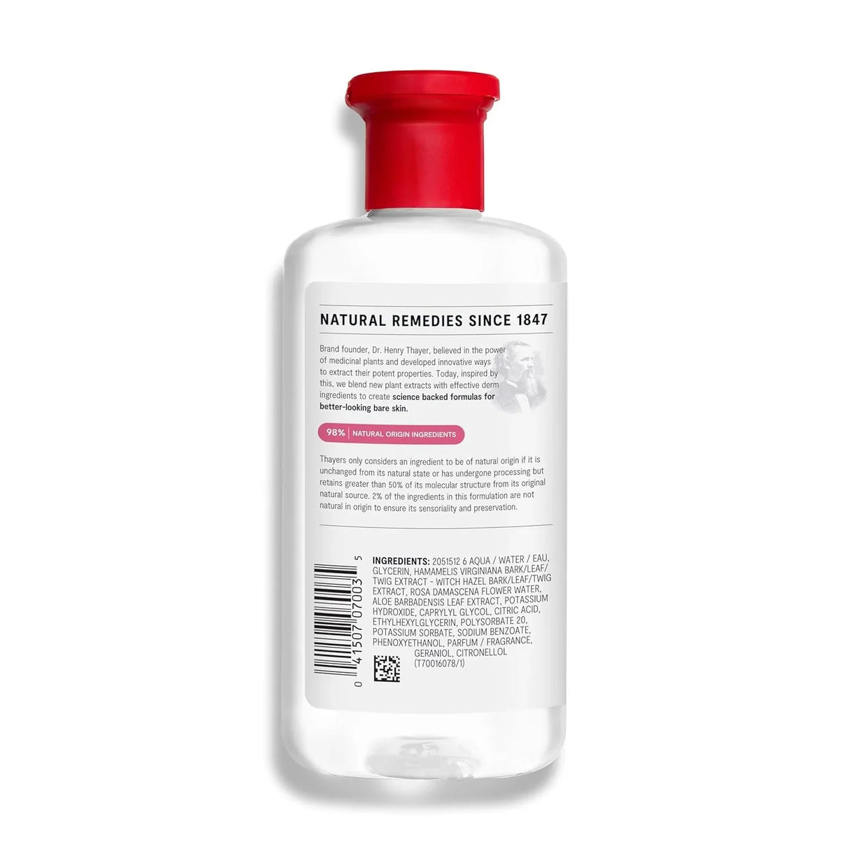Thayers Rose Petal Witch Hazel Facial Toner - Kenya