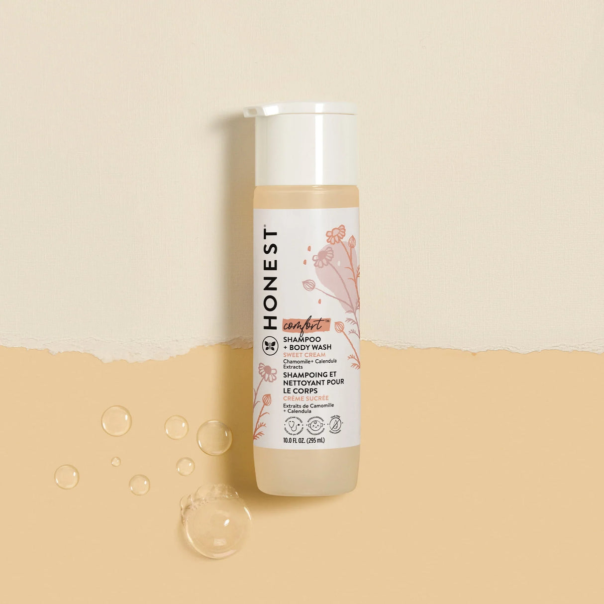 The Honest Shampoo + Body Wash, Sweet Cream - Kenya