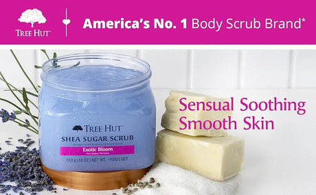 Tree Hut Exotic Bloom Shea Sugar Scrub - Kenya