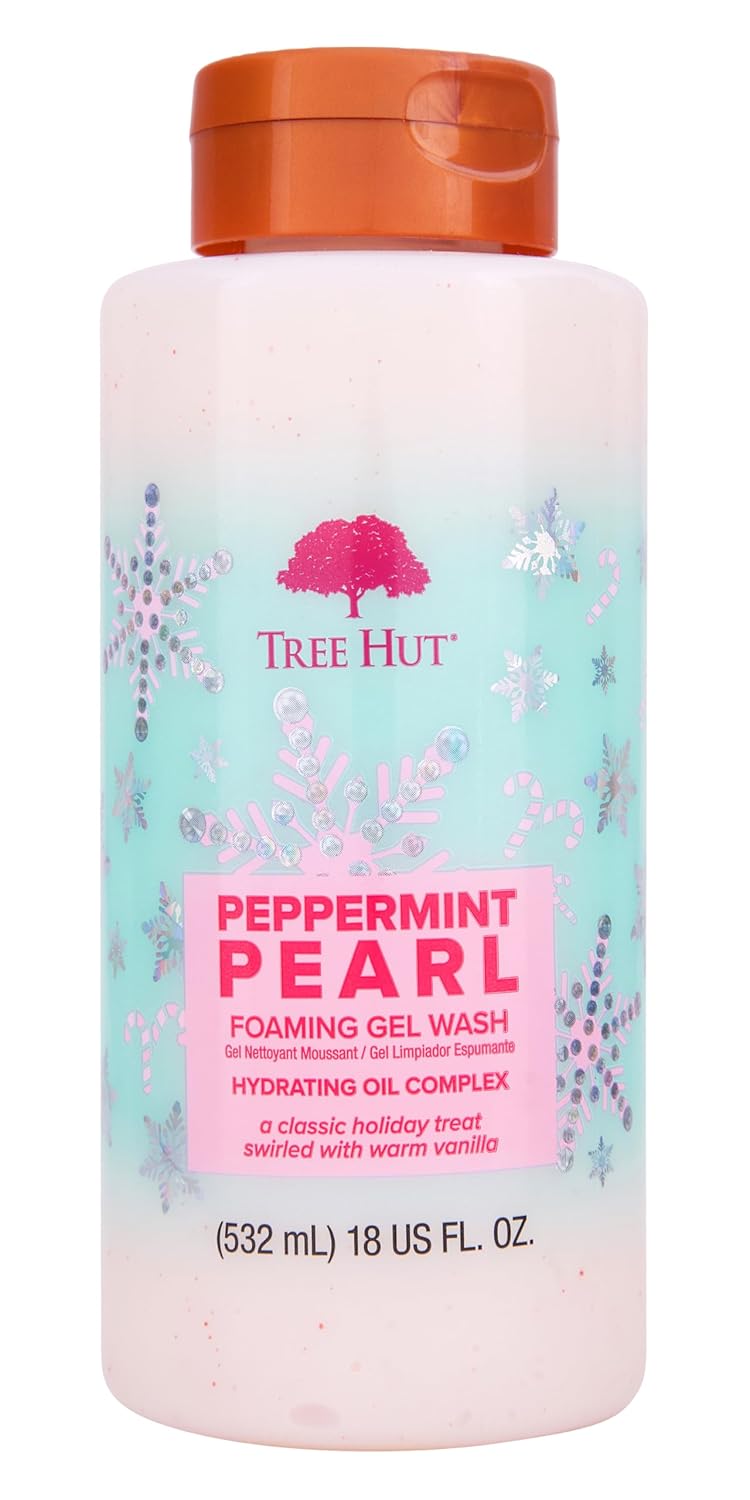 Tree Hut Peppermint Pearl Foaming Gel Wash- Kenya - Kenya
