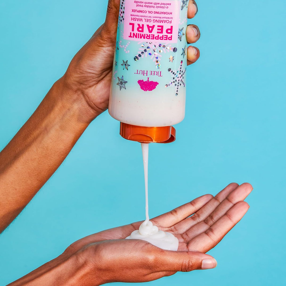 Tree Hut Peppermint Pearl Foaming Gel Wash- Kenya - Kenya