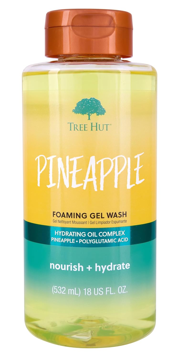 Tree Hut Pineapple Foaming Gel Wash- Kenya - Kenya