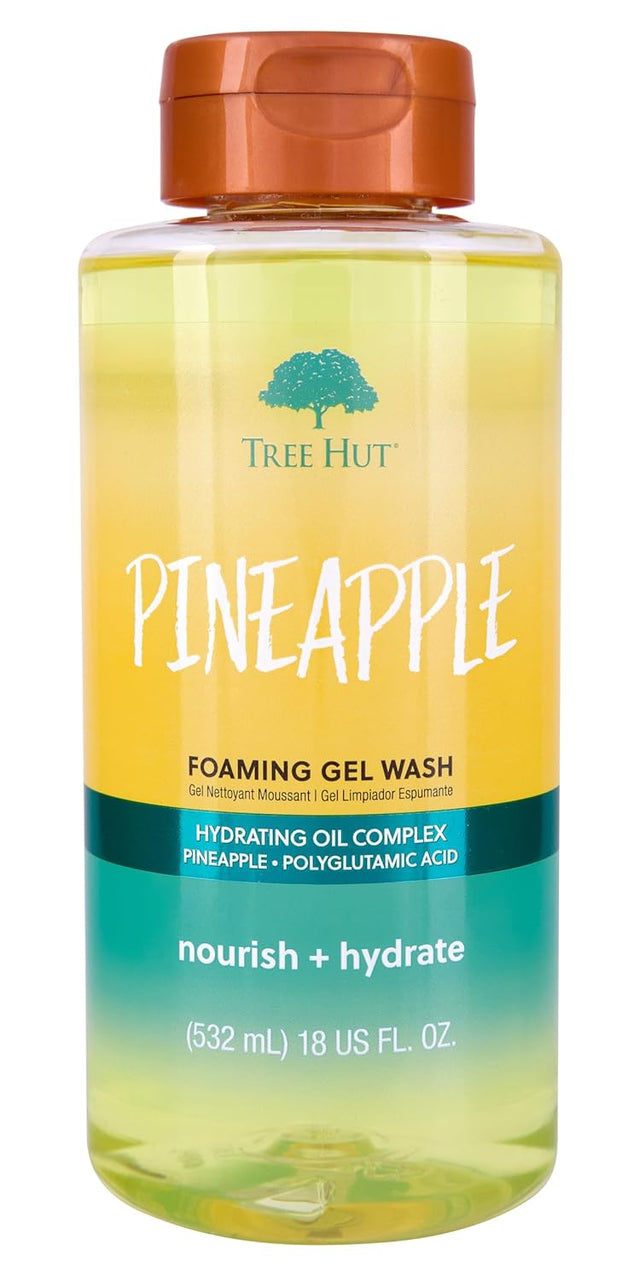 Tree Hut Pineapple Foaming Gel Wash- Kenya - Kenya