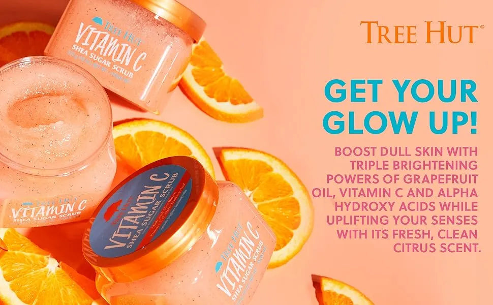 Tree Hut Vitamin C Shea Sugar Scrub - Kenya