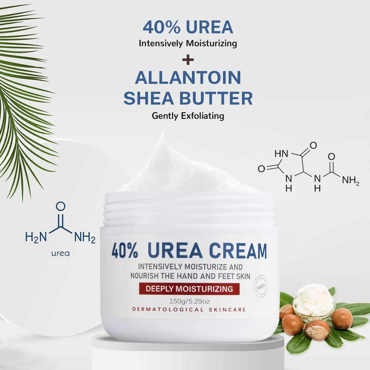 Urea Cream 40 Percent, Urea Foot & Hand Cream for Dry Cracked - Kenya