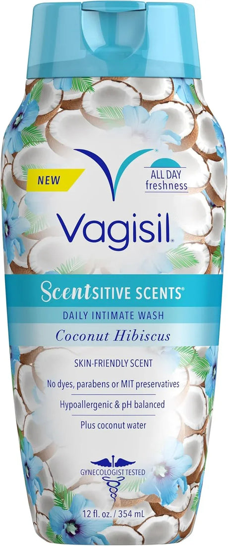 Vagisil Feminine Wash Scentsitive Scents Coconut Hibiscus - Kenya