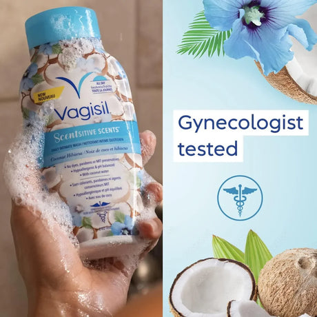 Vagisil Feminine Wash Scentsitive Scents Coconut Hibiscus - Kenya