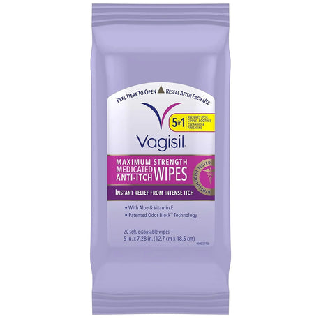 Vagisil Wipes, Anti-Itch Medicated Feminine Wipes - Kenya