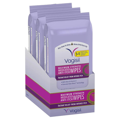 Vagisil Wipes, Anti-Itch Medicated Feminine Wipes - Kenya