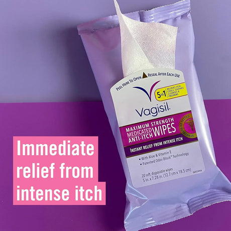 Vagisil Wipes, Anti-Itch Medicated Feminine Wipes - Kenya