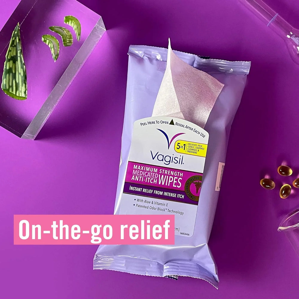 Vagisil Wipes, Anti-Itch Medicated Feminine Wipes - Kenya