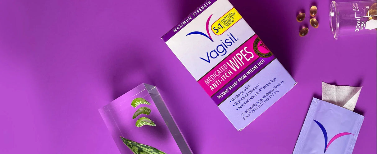 Vagisil Wipes, Anti-Itch Medicated Feminine Wipes - Kenya