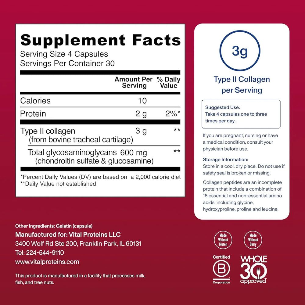 Vital Proteins Cartilage Collagen Pills - Kenya