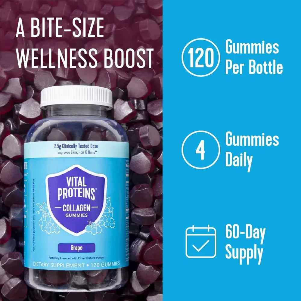Vital Proteins Collagen Gummies Grape Flavor - Kenya