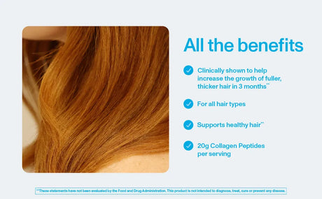 Vital Proteins Collagen Peptides Hair Complex 323g - Kenya