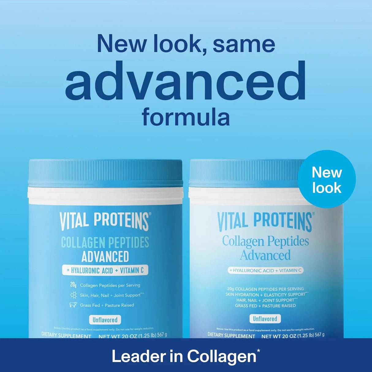 Vital Proteins Collagen Peptides Powder Advanced 567g - Kenya