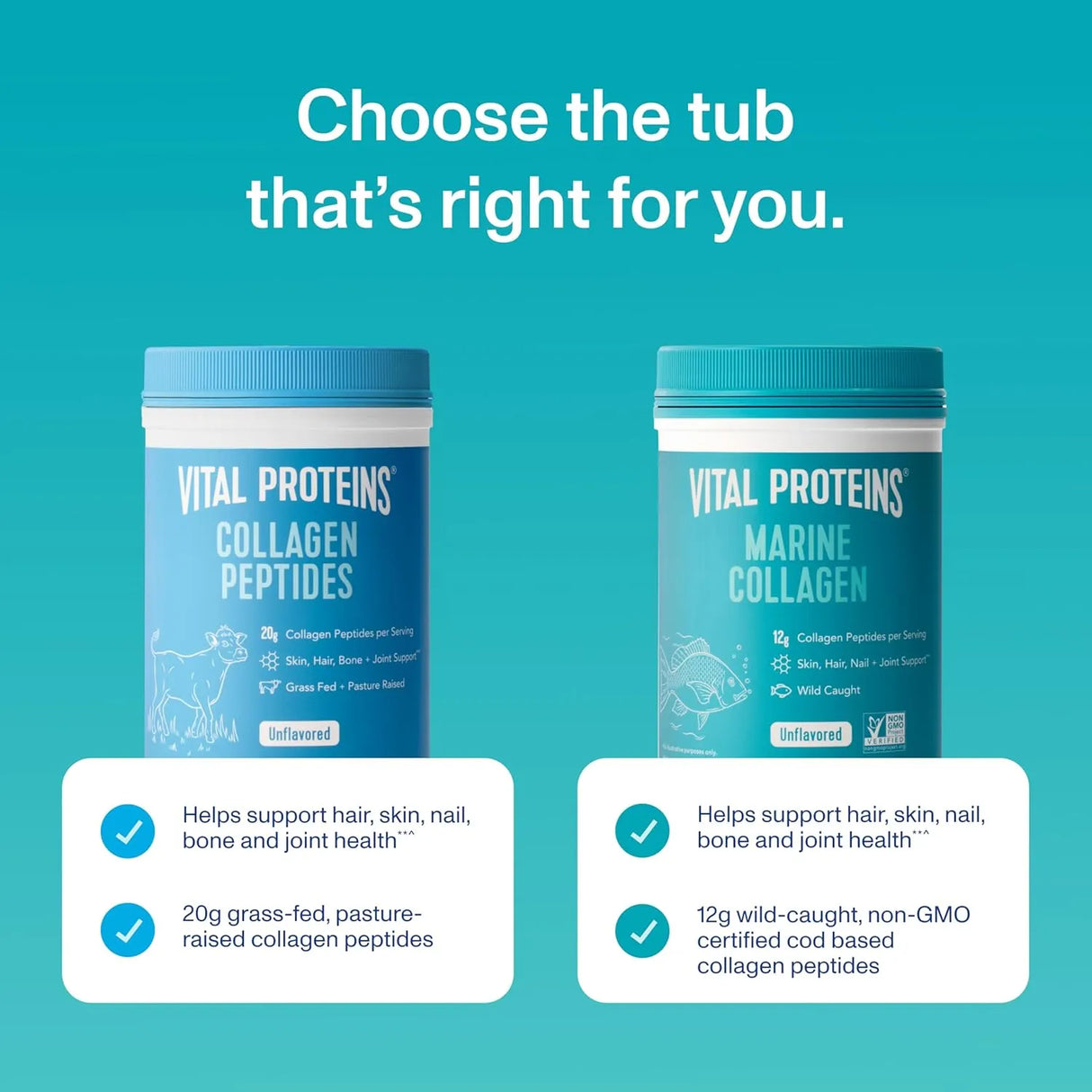 Vital Proteins Marine Collagen Peptides Powder 221g - Kenya