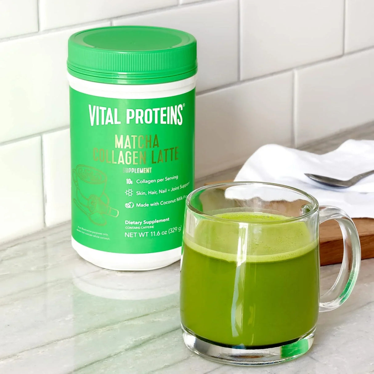 Vital Proteins Vanilla Matcha Collagen - Kenya