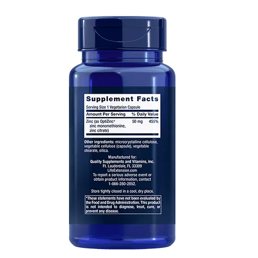 Zinc Caps 50 mg