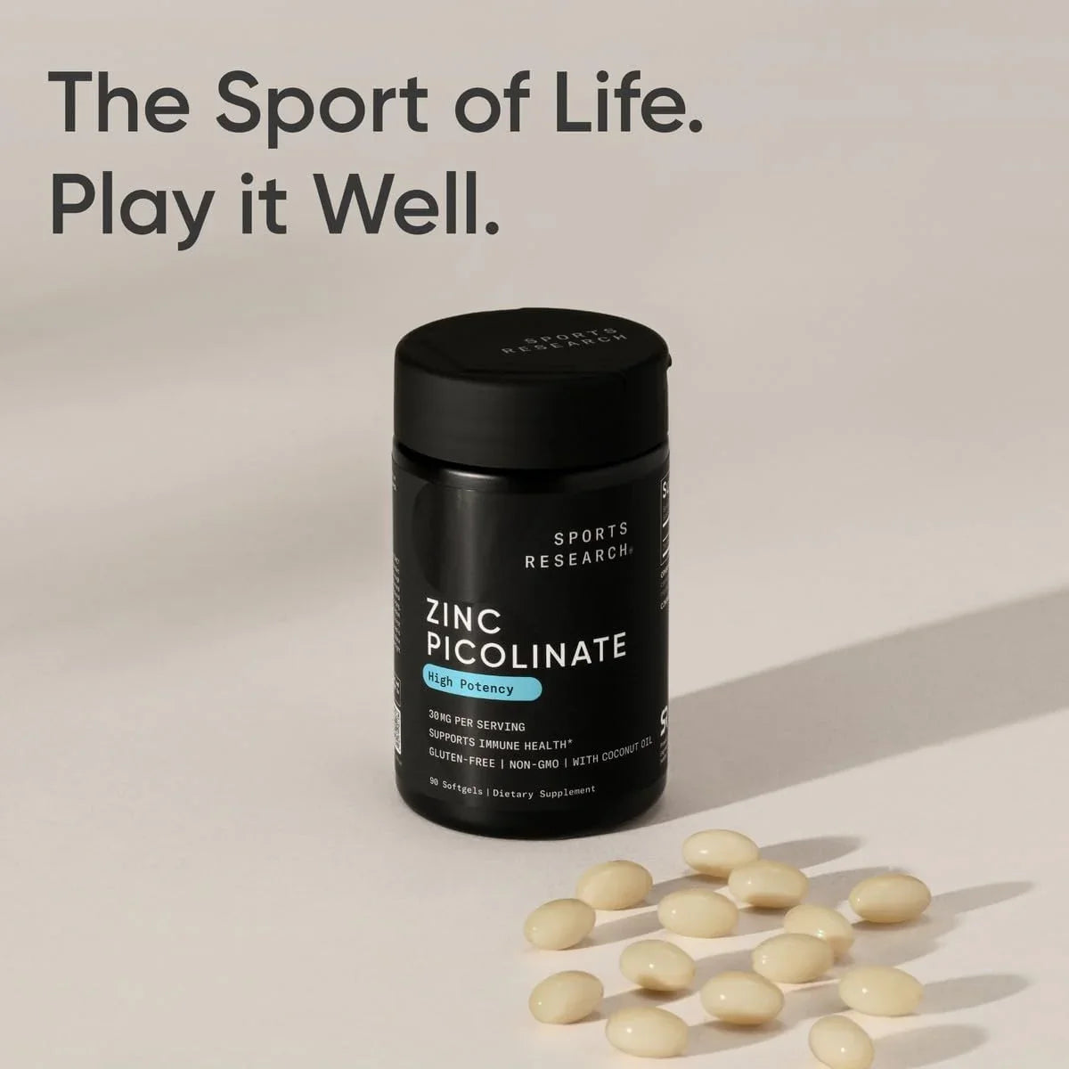 Zinc Picolinate 50mg (60 Liquid Softgels) - Kenya