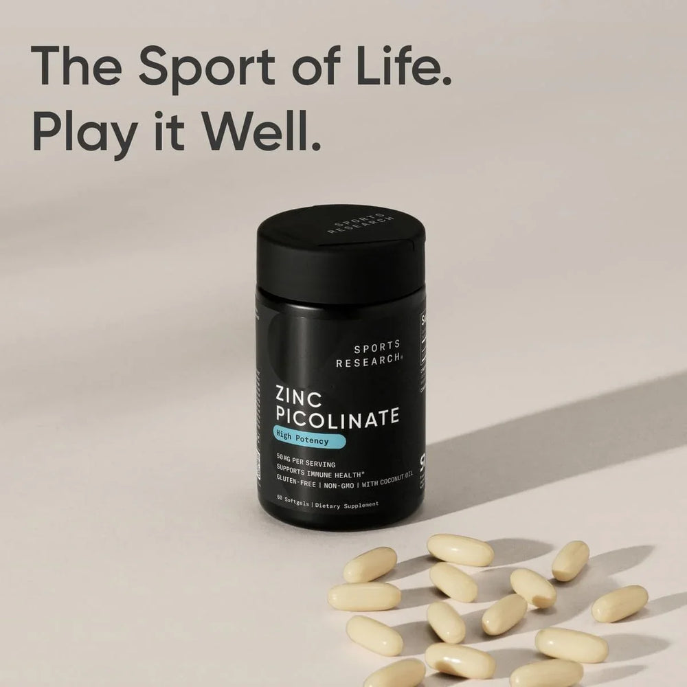 Zinc Picolinate 50mg (60 Liquid Softgels) - Kenya