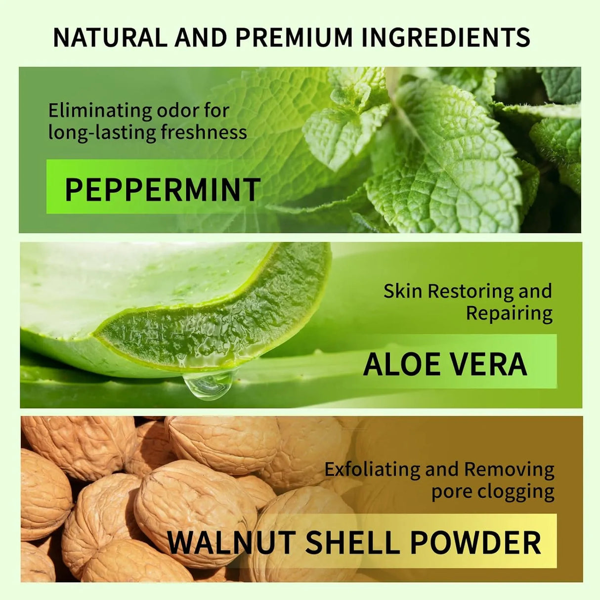 Armpit Detox and Body Scrub with Peppermint and Aloe Vera for Odors Removing - price in Kenya