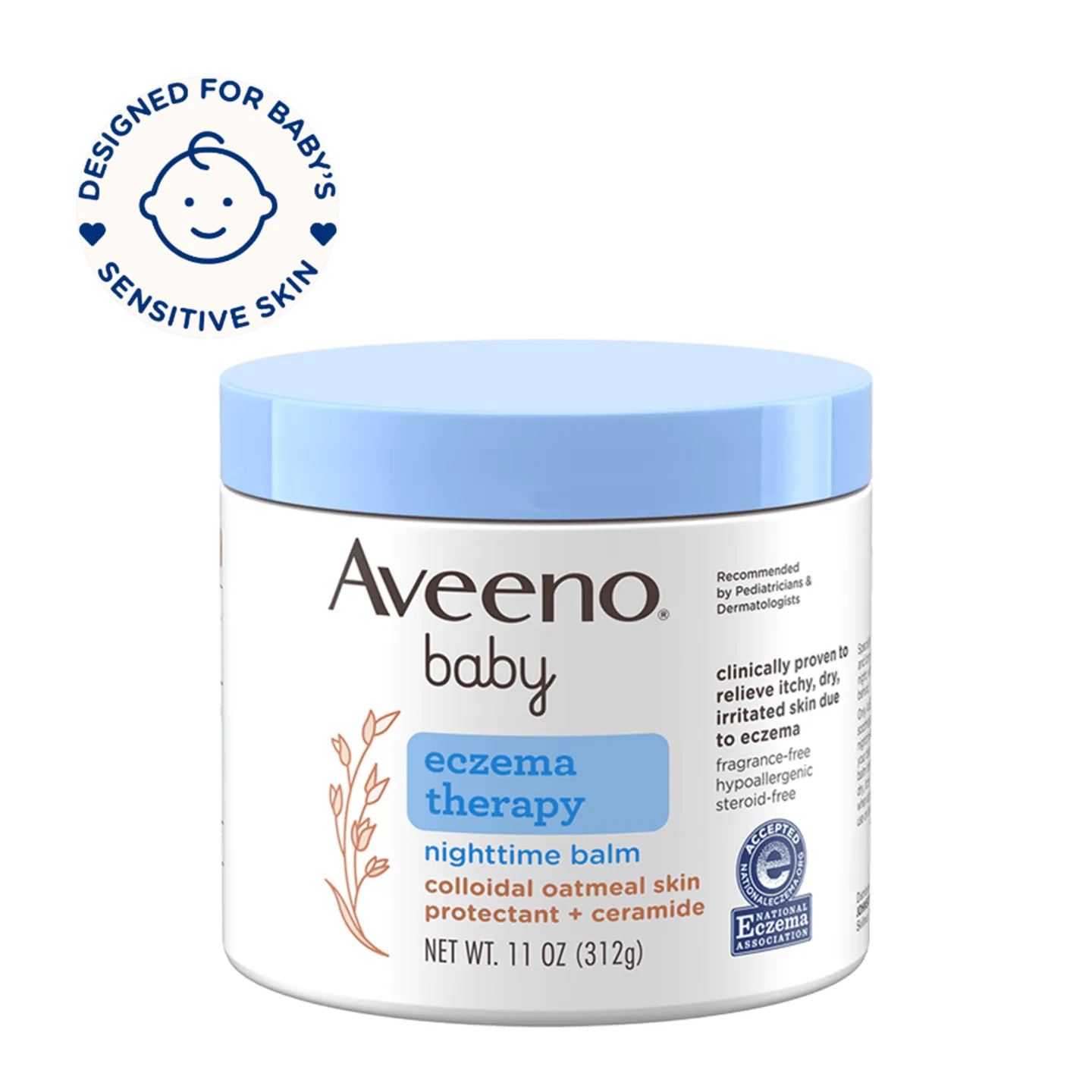 Aveeno Baby Eczema Nighttime Balm Best Baby Eczema Relief Balm