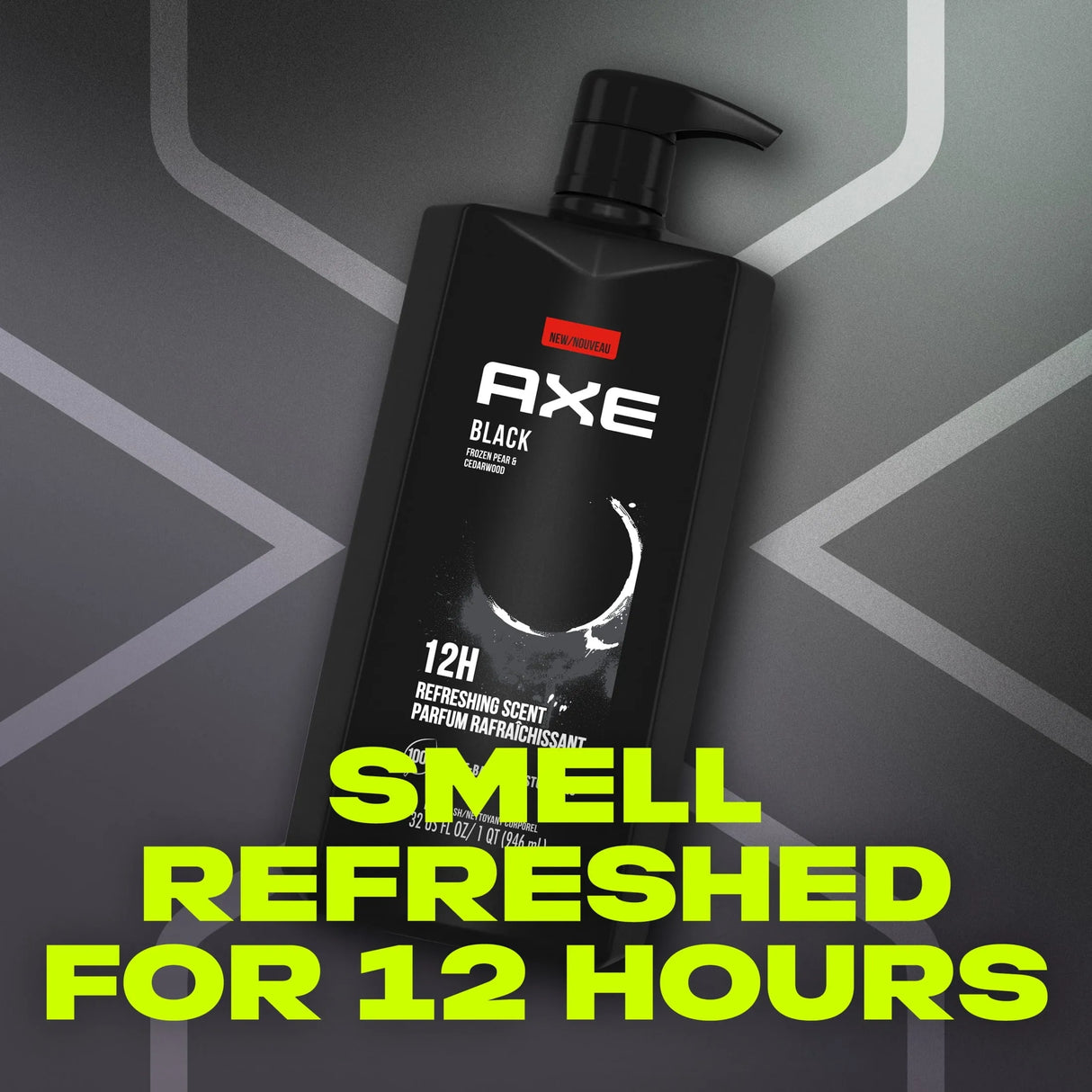 AXE Body Wash 12h Refreshing Scent Men's Body Wash - Kenya
