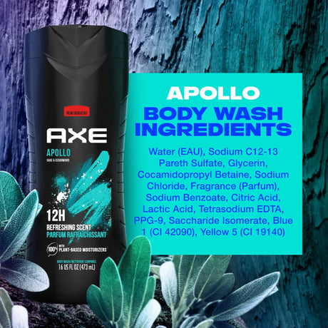 AXE Body Wash Apollo Men's Shower Gel - Kenya