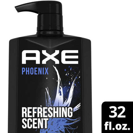Axe Phoenix Refreshing Long Lasting Body Wash, Crushed Mint and Rosemary, 32 fl oz - Kenya
