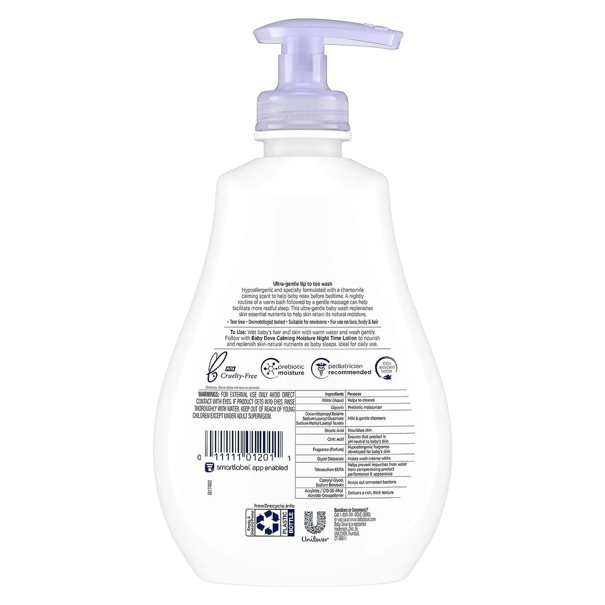 Baby Dove Sensitive Skin Baby Wash Calming Moisture. - Kenya