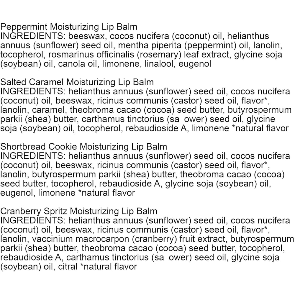 Burt's Bees 4 Lip Balms,(4-Pack) - Kenya