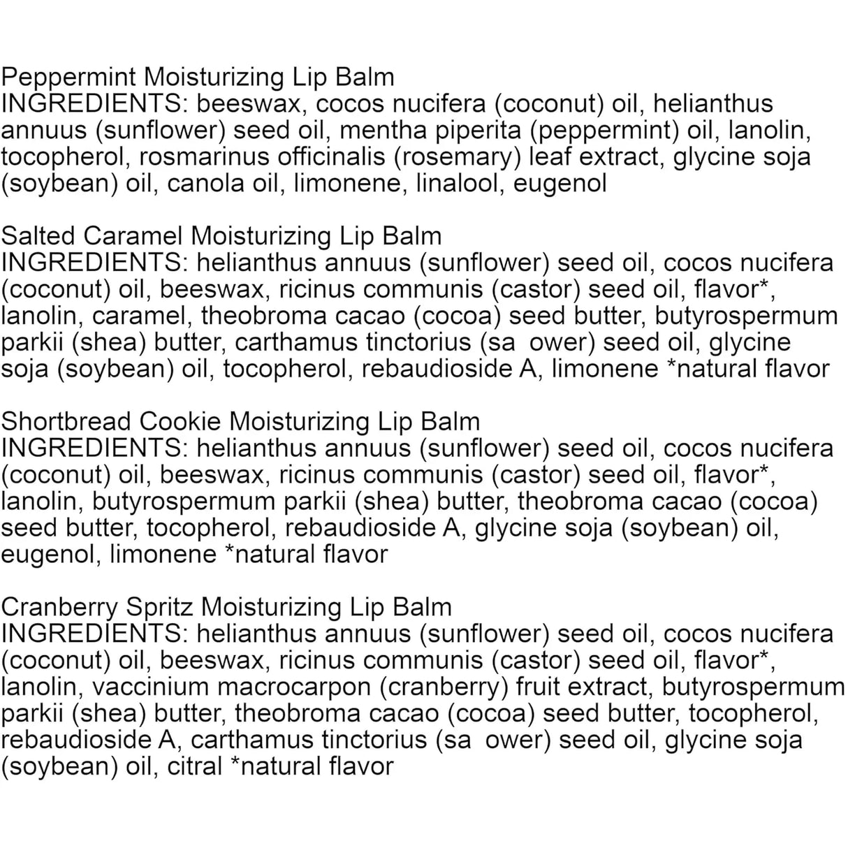 Burt's Bees 4 Lip Balms,(4-Pack) - Kenya