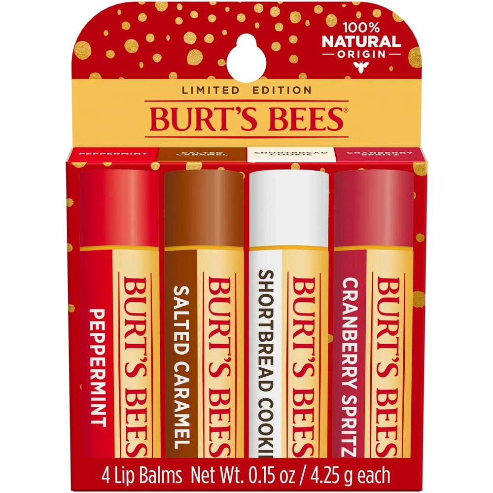 Burt's Bees 4 Lip Balms,(4-Pack) - Kenya