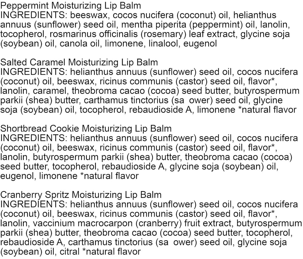 Burt's Bees 4 Lip Balms,(4-Pack) - Kenya