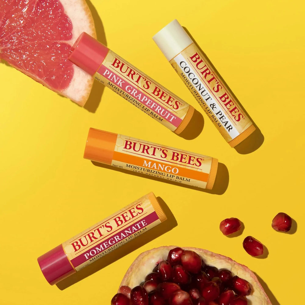 Burt's Bees Lip Balm, Moisturizing Lip Care, SuperFruit (4-Pack) - Kenya