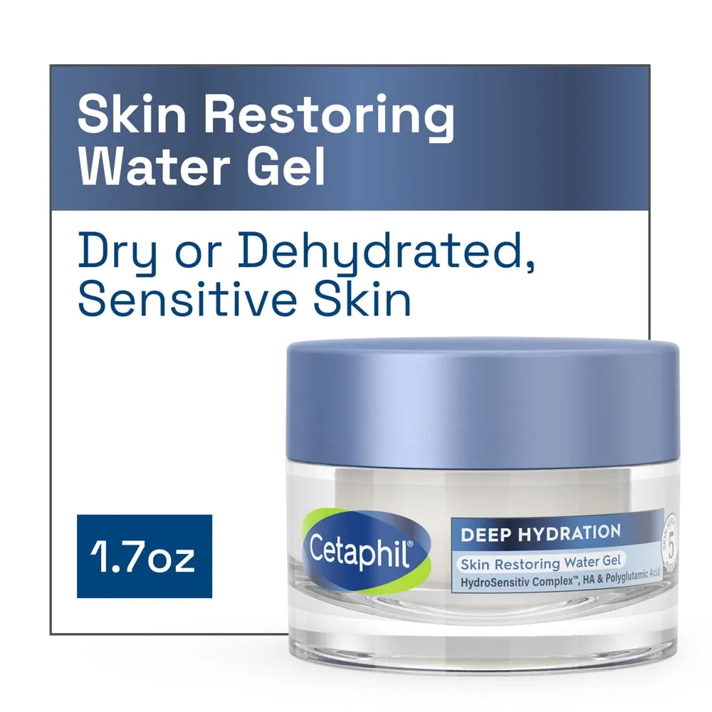 Cetaphil Deep Hydration Skin Restoring Water Gel Face Moisturizer - Kenya