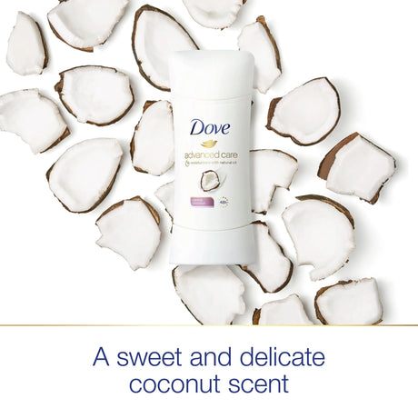 Dove Advanced Care Caring Coconut Antiperspirant Deodorant 2.6 oz. - Kenya