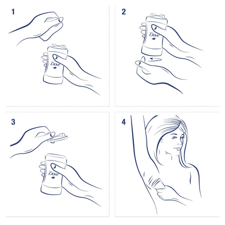 Dove Advanced Care Caring Coconut Antiperspirant Deodorant 2.6 oz. - Kenya