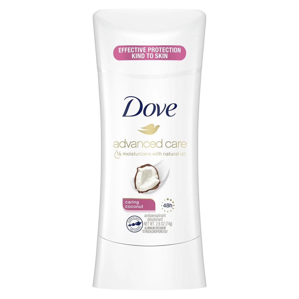 Dove Advanced Care Caring Coconut Antiperspirant Deodorant 2.6 oz. - Kenya