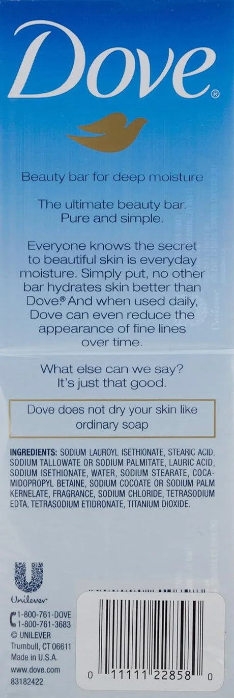 Dove Beauty Bar, White 4 oz - Kenya